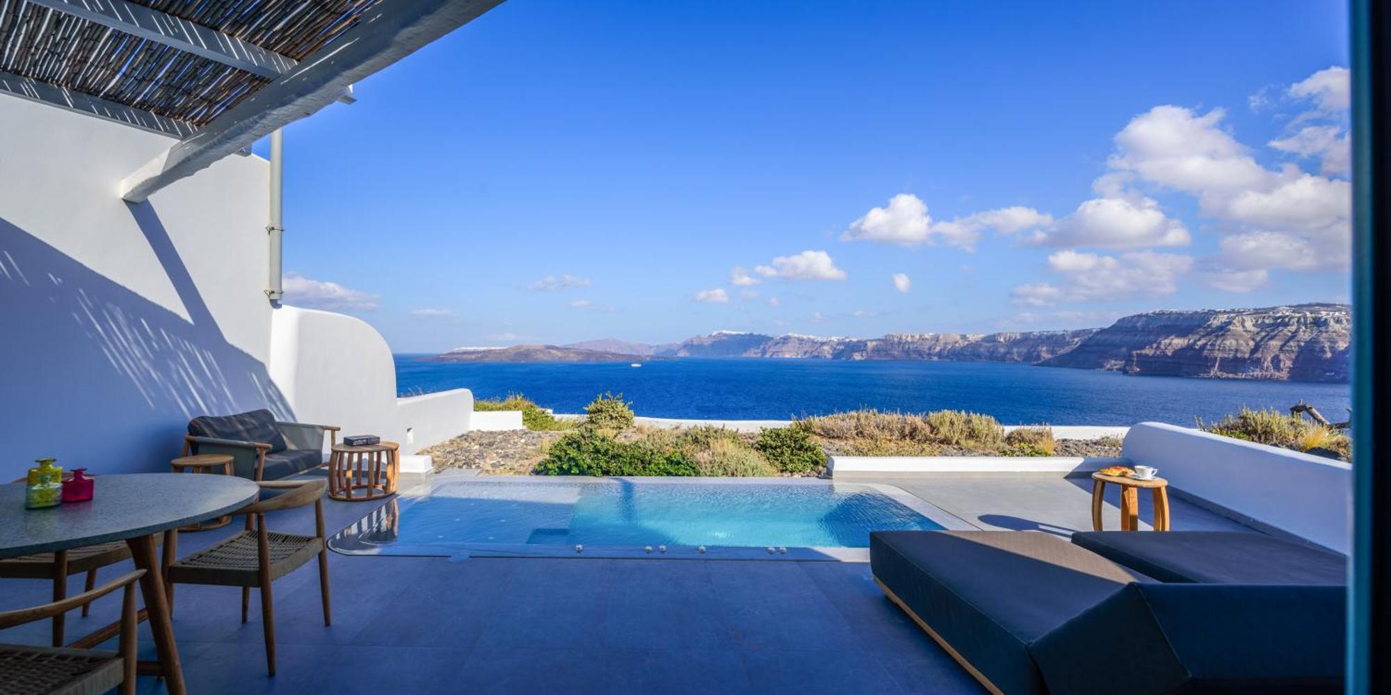 Neptune Luxury Suites Акротири Экстерьер фото